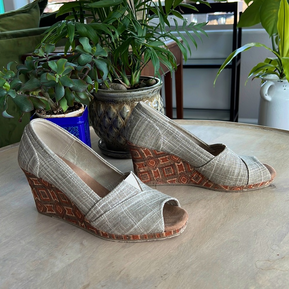 TOMS canvas Wedges